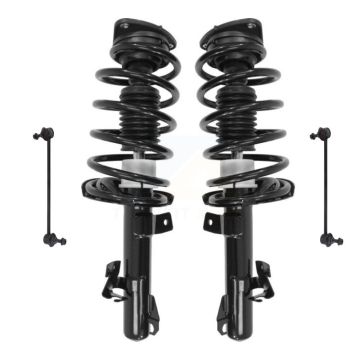 Front Complete Shock Assembly And TOR Link Kit For 2012-2017 Mazda 5 KSS-101120