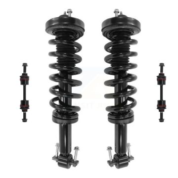 Front Complete Shock Assembly And TOR Link Kit For Ford F-150 Excludes Rear Wheel Drive KSS-101121