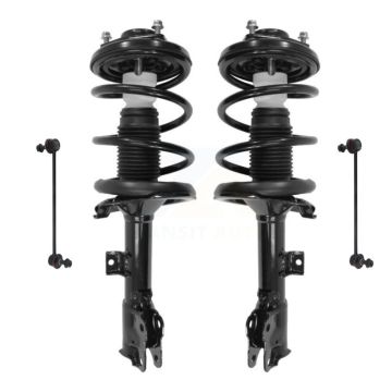 Front Shock Assembly & TOR Link Kit For Mitsubishi Outlander Fits 5 Passenger w o 3rd Row KSS-101125