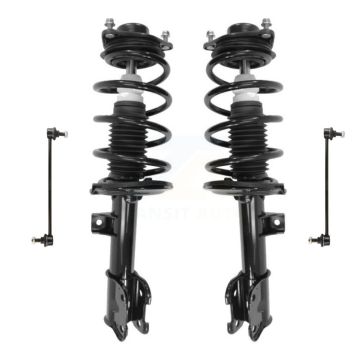 Front Shock Assembly And TQ Link Kit For 2014-2015 Kia Sorento 2.4L Excludes V6 Engine KSS-101129