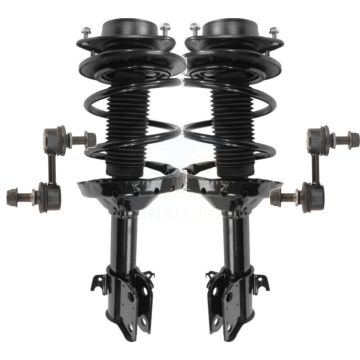 Front Complete Shock Assembly And TQ Link Kit For Subaru Impreza Excludes WRX Models KSS-101133