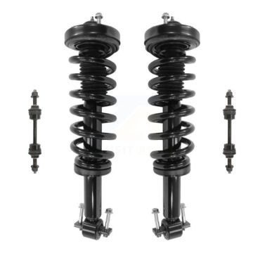 Front Complete Shock Assembly And TQ Link Kit For Ford F-150 Excludes Rear Wheel Drive KSS-101138