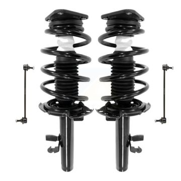 Front Complete Shock Assembly And TQ Link Kit For 2014-2022 Ford Transit Connect KSS-101139