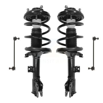 Front Shock Assembly & TQ Link Kit For Mitsubishi Outlander Fits 5 Passenger w o 3rd Row KSS-101141