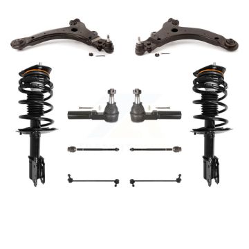 Front Control Arms & Complete Shock Tie Rods Link Sway Bar Kit (10Pc) For Buick LaCrosse KSS-103941