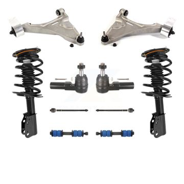 Front Control Arms And Complete Shock Tie Rods Link Sway Bar Kit (10Pc) For Buick Lucerne KSS-103971