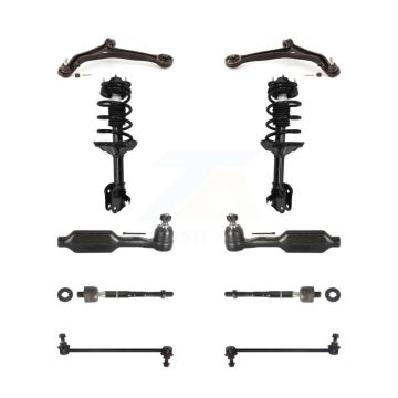 Front Control Arms And Complete Shock Tie Rods Link Sway Bar Kit (10Pc) For Honda Odyssey KSS-104001