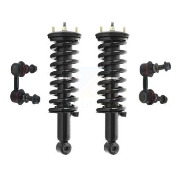 Front Complete Shock Assembly TOR Link Kit For Nissan Frontier Excludes 4 Cylinder PRO-4X KSS-104043