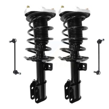 Front Complete Shock Assembly And TOR Link Kit For Mercedes-Benz E350 E400 E250 E550 E300 KSS-104045