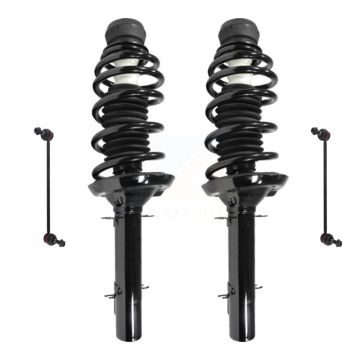 Front Shock Assembly & TOR Link Kit For 2005 Volkswagen Jetta Production Up To 04 05 KSS-104053