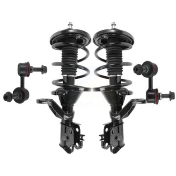 Front Complete Shock Assembly And TOR Link Kit For 2002-2004 Acura RSX KSS-104061