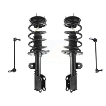 Front Complete Shock Assembly And TQ Link Kit For 2013-2019 Ford Flex Lincoln MKT KSS-104086