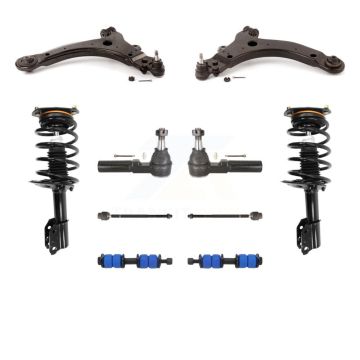 Front Control Arms Complete Shock Tie Rods Link Sway Bar Kit (10Pc) For Chevrolet Impala KSS-104107