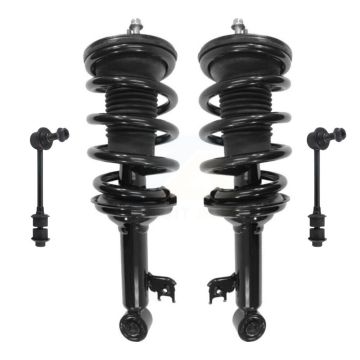 Front Complete Shock Assembly And TOR Link Kit For 2005-2015 Toyota Tacoma Base with RWD KSS-104127