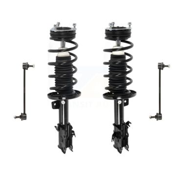 Front Complete Shock Assembly And TQ Link Kit For 2011-2019 Ford Fiesta KSS-104148