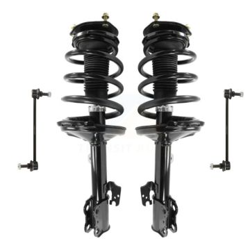 Front Complete Shock Assembly And TQ Link Kit For Lexus RX350 RX330 RX400h AWD KSS-104151