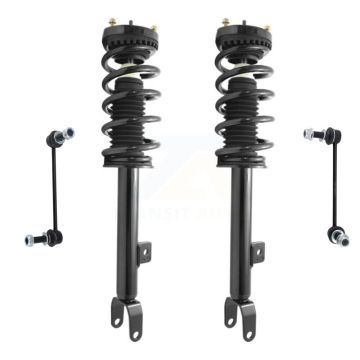 Front Complete Shock Assembly And TQ Link Kit For Dodge Charger Challenger KSS-104157