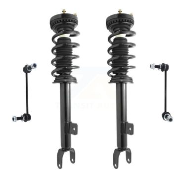 Front Complete Shock Assembly And TQ Link Kit For Dodge Challenger Charger KSS-104158