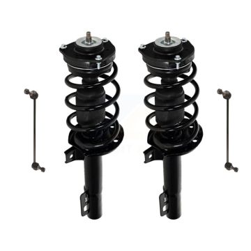 Front Complete Shock Assembly And TQ Link Kit For Volkswagen Jetta KSS-104160