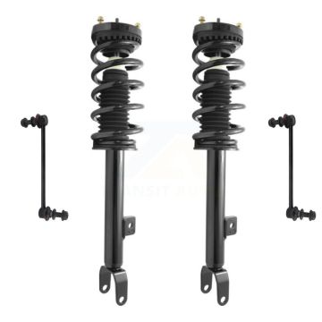 Front Shock Assembly And TOR Link Kit For 2011 Dodge Charger R T with AWD Model Only KSS-104196