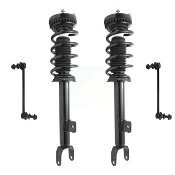 Front Shock Assembly And TOR Link Kit For Dodge Charger Fits SE (12-13) SXT Plus (14-23) KSS-104197