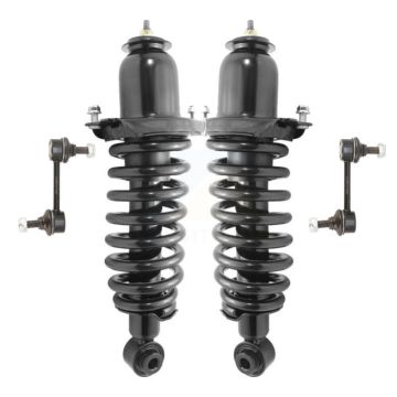 Rear Complete Shock Assembly And TQ Link Kit For Toyota Matrix Pontiac Vibe AWD KSS-104203