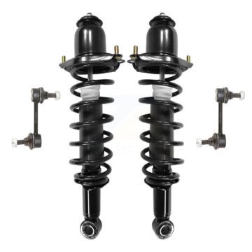 Rear Complete Shock Assembly And TQ Link Kit For 2003-2006 Toyota Corolla KSS-104204