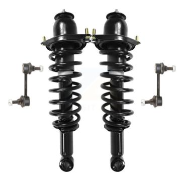 Rear Shock Assembly TQ Link Kit For 10 Pontiac Vibe Excludes All Wheel Drive 2.4L Engine KSS-104205