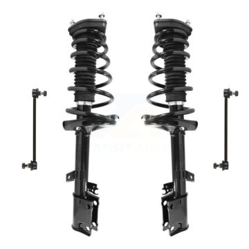 Rear Shock Assembly & TQ Link Kit For 2009-2012 Toyota Venza FWD Excludes All Wheel Drive KSS-104213