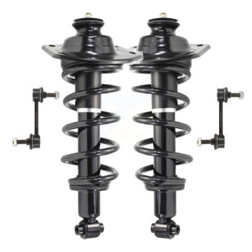 Rear Shock Assembly & TQ Link Kit For 2010-2015 Chevrolet Camaro 3.6L Excludes V8 Engine KSS-104220