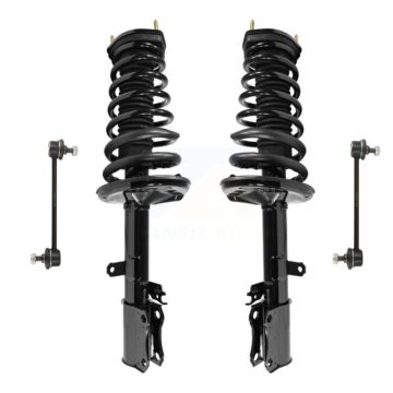 Rear Complete Shock Assembly And TQ Link Kit For Toyota Camry Solara Avalon Lexus ES300 KSS-104223