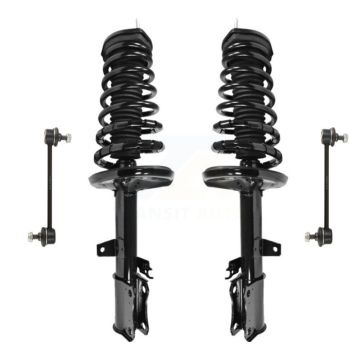 Rear Complete Shock Assembly And TQ Link Kit For Toyota Camry Solara Excludes V6 Engine KSS-104224