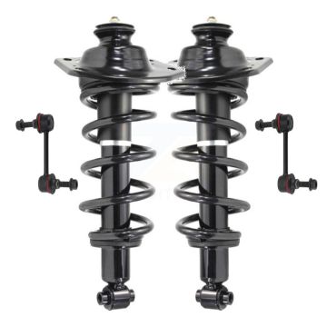 Rear Shock Assembly & TOR Link Kit For 2010-2015 Chevrolet Camaro 3.6L Excludes V8 Engine KSS-104232