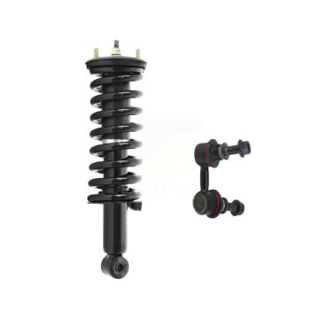 Front Left Shock Assembly And TOR Link Kit For Nissan Frontier Excludes 4 Cylinder PRO-4X KSS-104271