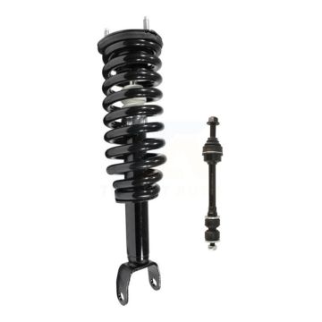 Front Complete Shock Assembly And TQ Link Kit For Dodge Dakota Mitsubishi Raider 4WD KSS-104329