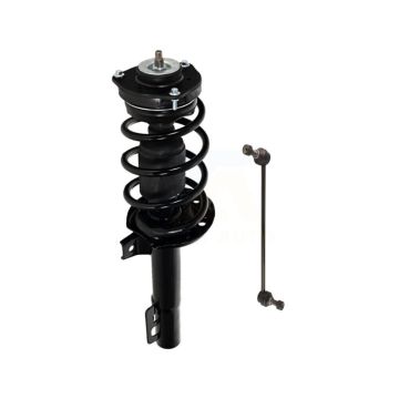 Front Complete Shock Assembly And TQ Link Kit For Volkswagen Jetta KSS-104342