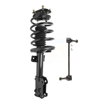 Front Shock Assembly & TQ Link Kit For 11-14 Ford Mustang Excludes Performance Suspension KSS-104351
