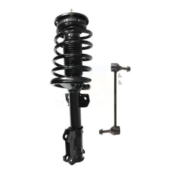 Front Shock Assembly & TQ Link Kit For 05-10 Ford Mustang Excludes Performance Suspension KSS-104352