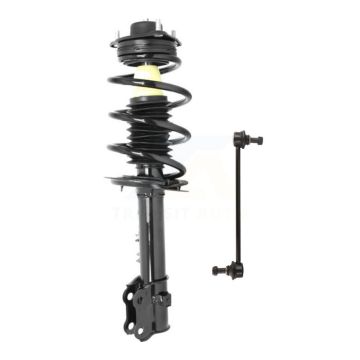 Front Left Complete Shock Assembly And TQ Link Kit For Hyundai Tucson Kia Sportage KSS-104455