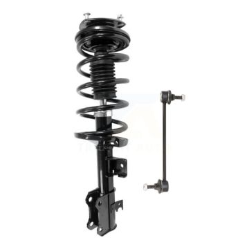 Front Left Complete Shock Assembly And TQ Link Kit For 2010-2013 Ford Transit Connect KSS-104456