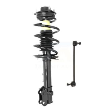 Front Left Complete Shock Assembly And TQ Link Kit For Hyundai Tucson Kia Sportage KSS-104460