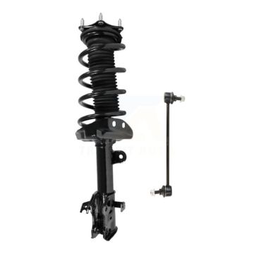 Front Left Complete Shock Assembly And TQ Link Kit For 2007-2014 Honda CR-V KSS-104463
