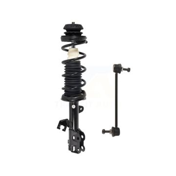 Front Left Complete Shock Assembly And TQ Link Kit For Nissan Versa Note KSS-104468