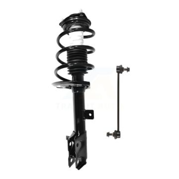 Front Left Complete Shock Assembly And TQ Link Kit For Jeep Dodge Caliber Patriot Compass KSS-104478