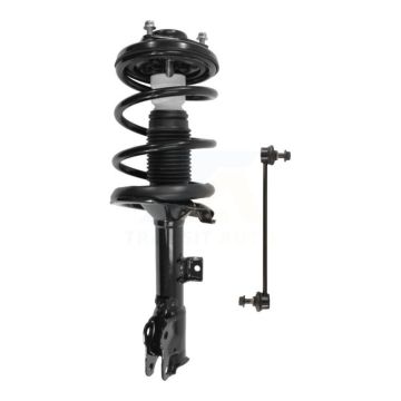 Front Left Complete Shock Assembly And TQ Link Kit For Mitsubishi Outlander KSS-104479