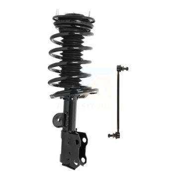Front Left Complete Shock Assembly And TQ Link Kit For Toyota Prius Plug-In KSS-104496