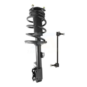 Front Left Complete Shock Assembly & TQ Link Kit For Lexus RX350 Toyota Highlander RX450h KSS-104499