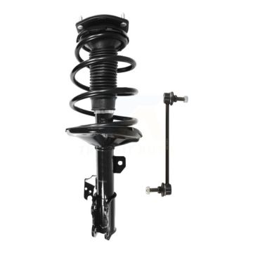 Front Left Complete Shock Assembly And TQ Link Kit For 2002-2003 Toyota Camry Lexus ES300 KSS-104507
