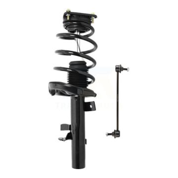 Front Left Shock Assembly TQ Link Kit For 12-18 Ford Focus Excludes Electric Engine Turbo KSS-104517