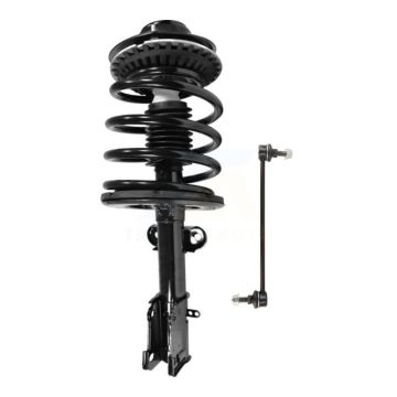 Front Left Shock Assembly And TQ Link Kit For Dodge Grand Caravan Chrysler Town & Country KSS-104521